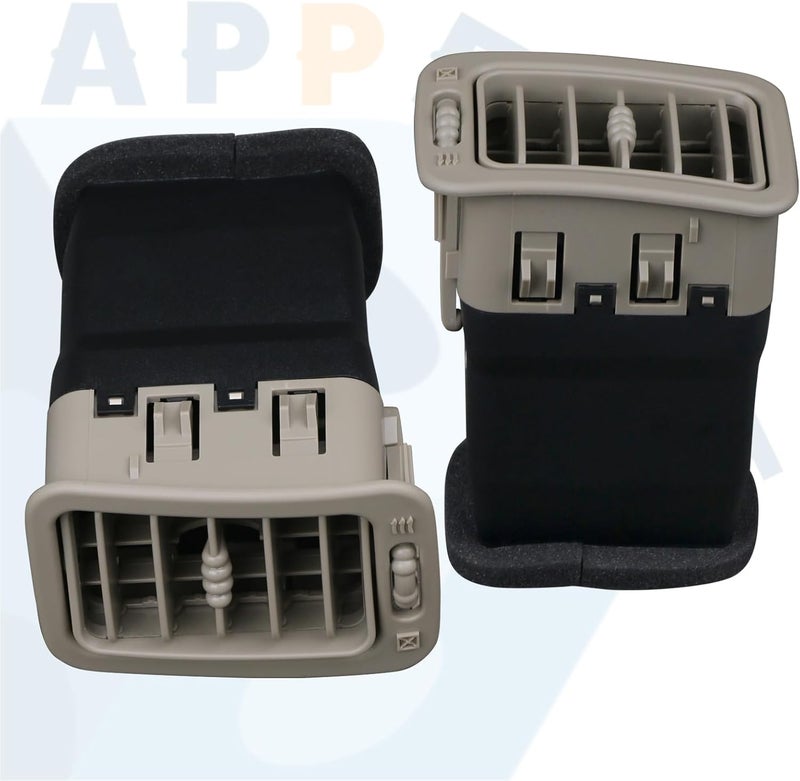 APPERFiT Dash AC Air Vent Shale for Passenger Side Dashboard Instrument Panel Compatible with 1999-2007 Chevy Avalanche Silverado Tahoe Suburban/GMC Sierra Yukon Replaces 15169324 - Image 2